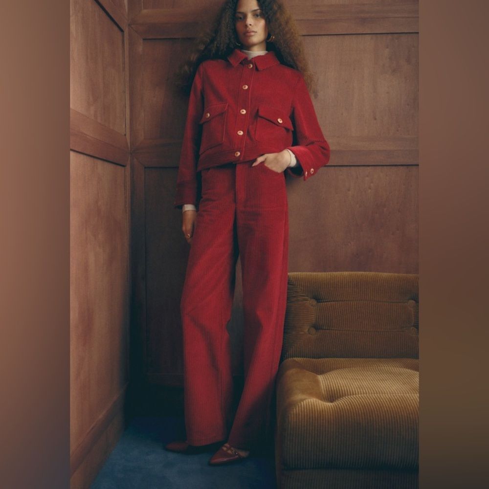 SÉZANE X ANTOINETTE POISSON THE WIDE LEG TROUSERS